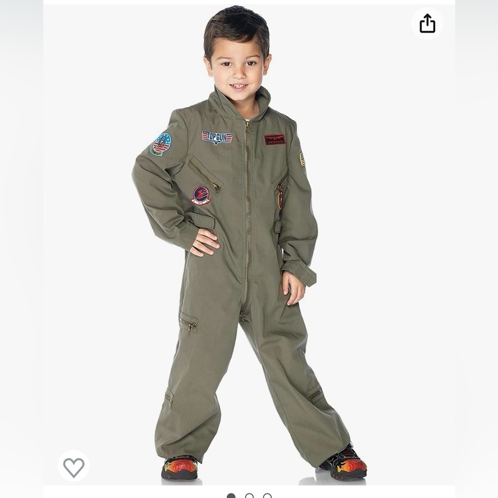 NEW- Top Gun costume- YL